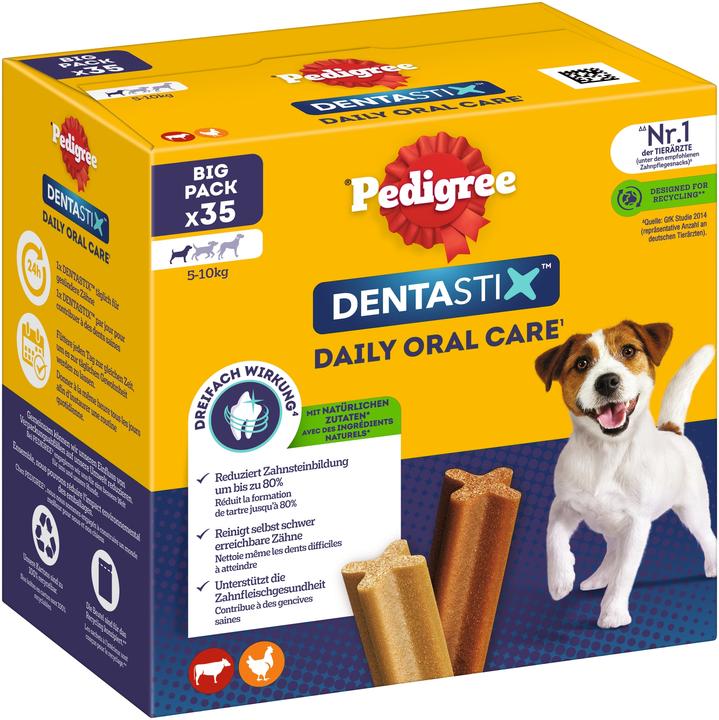 Produktbild Pedigree Dentastix Kleine Hunde (35 Stk., 550 g)