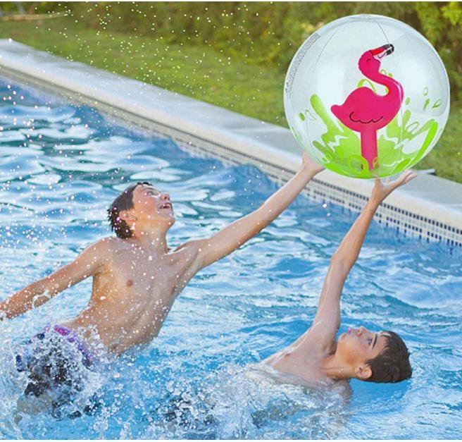 Actual product image MU Classic Fancy Series Inflatable Beach Ball