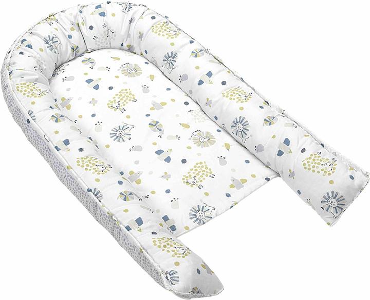 Actual product image Odenwälder Baby nest Wildlife Grey, material: cotton, age from