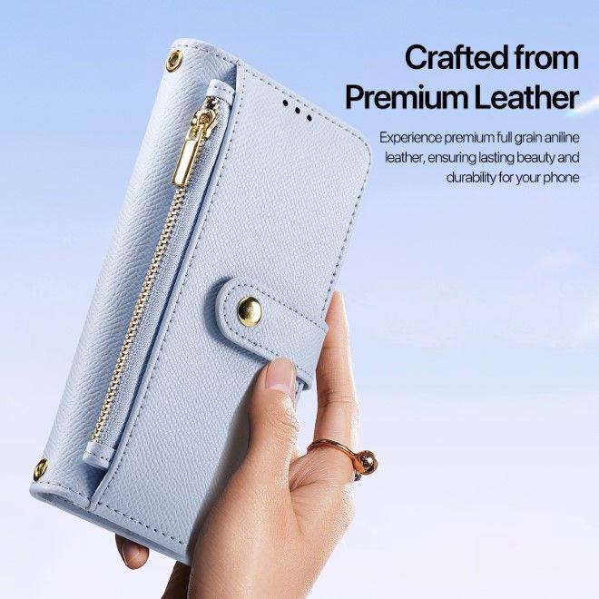 Produktbild Dux Ducis Lawa Series MagSafe Kunstleder Bookcover Hülle (Samsung Galaxy S25 Ultra)