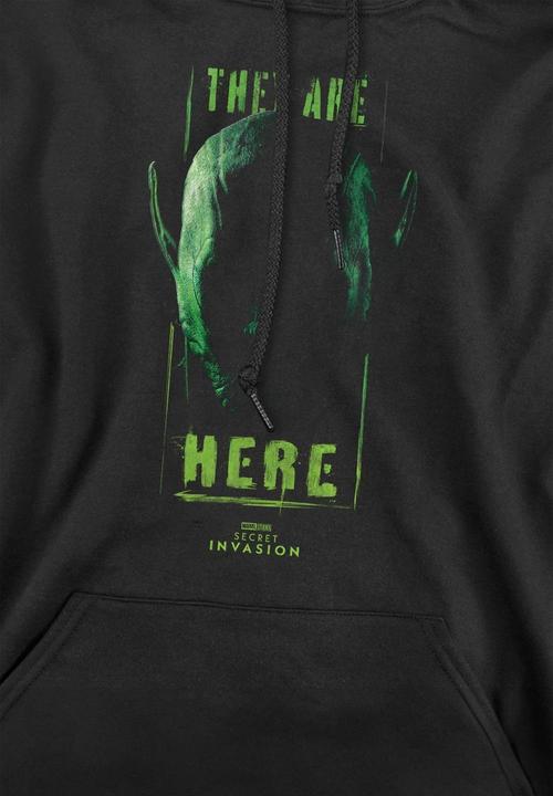 Immagine prodotto Secret Invasion Felpa con Cappuccio Uomo (XXL)