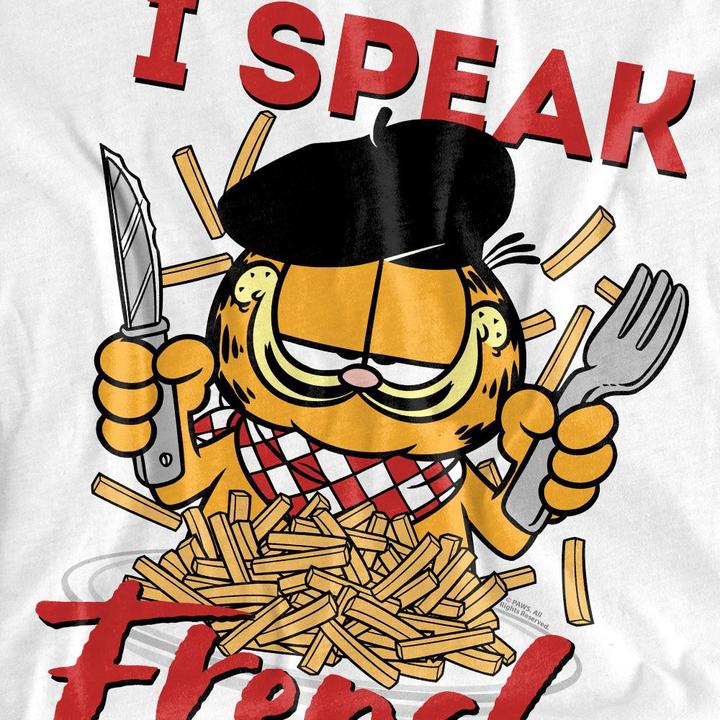 Immagine prodotto Garfield Speaking Love Maglietta Adulto Unisex (XL)
