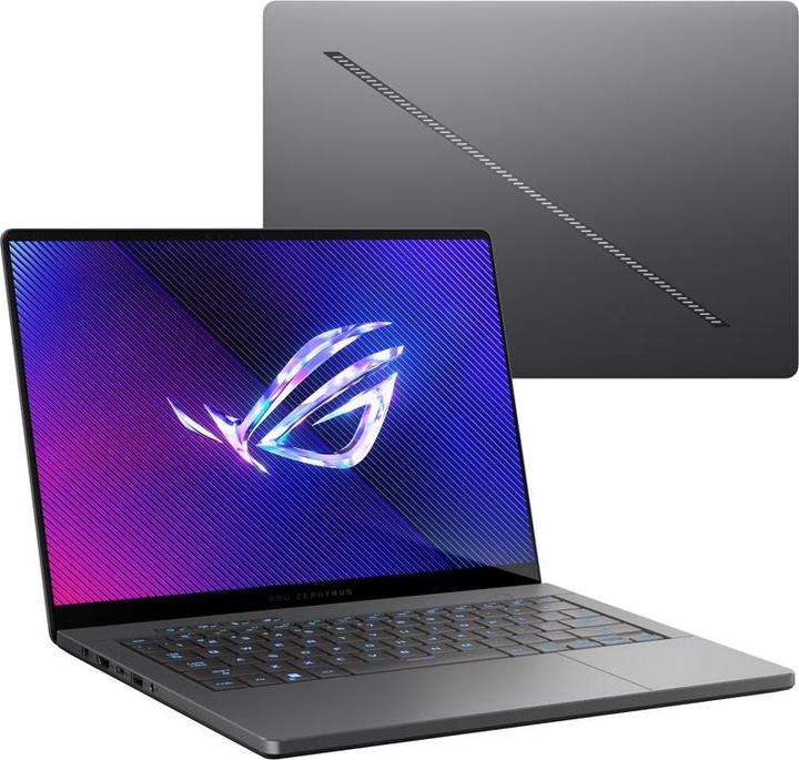 Actual product image ASUS ROG Zephyrus G14 RTX 4070 (14", AMD Ryzen 9 8945HS, 32 GB, 1000 GB, DE)