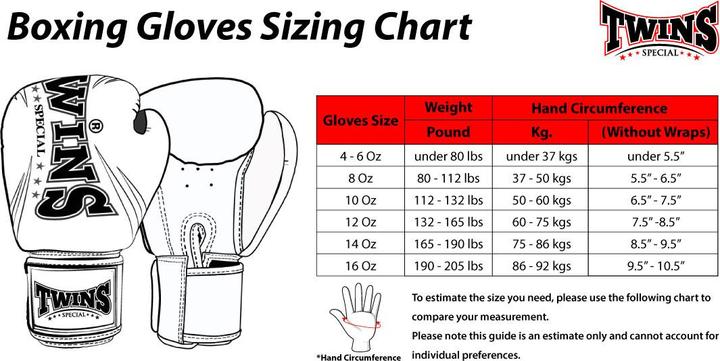 Actual product image Twins boxing gloves bgvl 3 (16 OZ, One size)