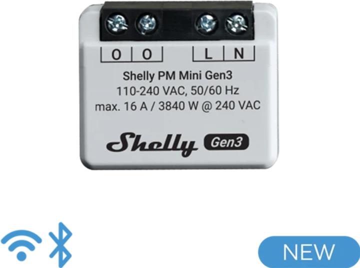 Actual product image Shelly PM Mini Gen3