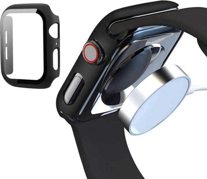 Image du produit Tech Išmaniojo laikrodžio Apple 4/5/6/SE ekrano rėmelis, Juodos spalvos
