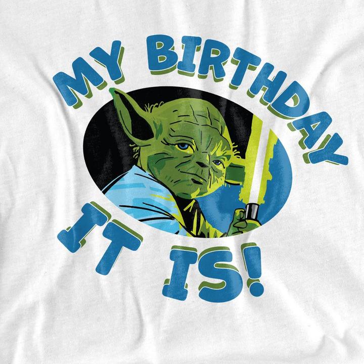 Image du produit Star Wars - T-shirt MY BIRTHDAY IT IS - Adulte (L)