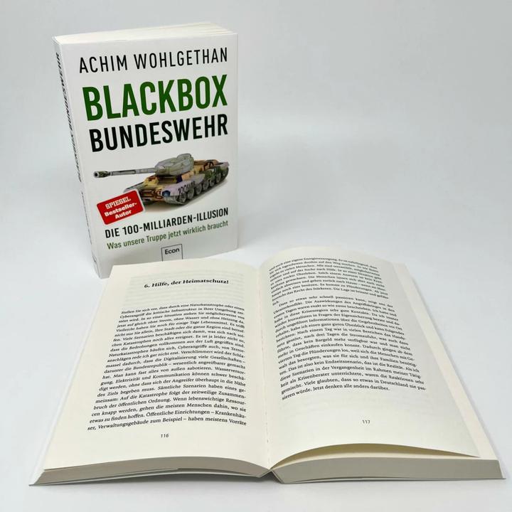 Immagine prodotto Blackbox Bundeswehr (Tedesco, Martin Picchio, Achim Wohlgethan, 2023)