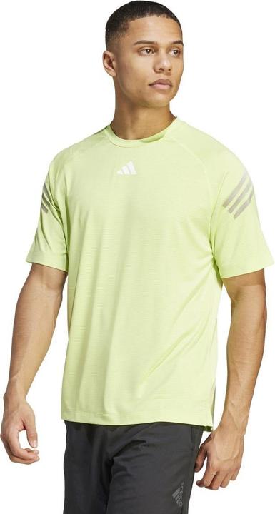 Actual product image adidas Mens Stripe Aeroready Training T-Shirt (M)