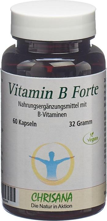 Actual product image Chrisana Vitamin B Forte Kapsel (60 Piece, Capsules, 57 g)