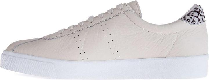 Actual product image Superga Womens/Ladies 2843 Club S Dalmatian Print Tumbled Leather Trainers (35)