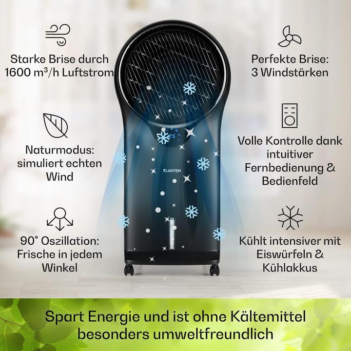 Image du produit Klarstein Climatiseur noir de brai