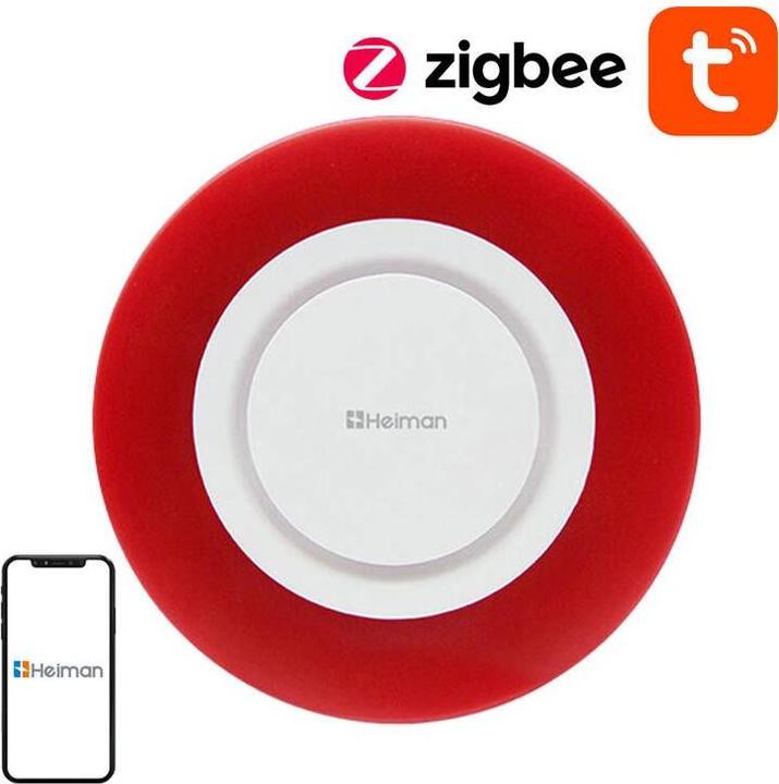 Immagine prodotto Heiman Zigbee HS2WD Tuya smart wireless alarm siren