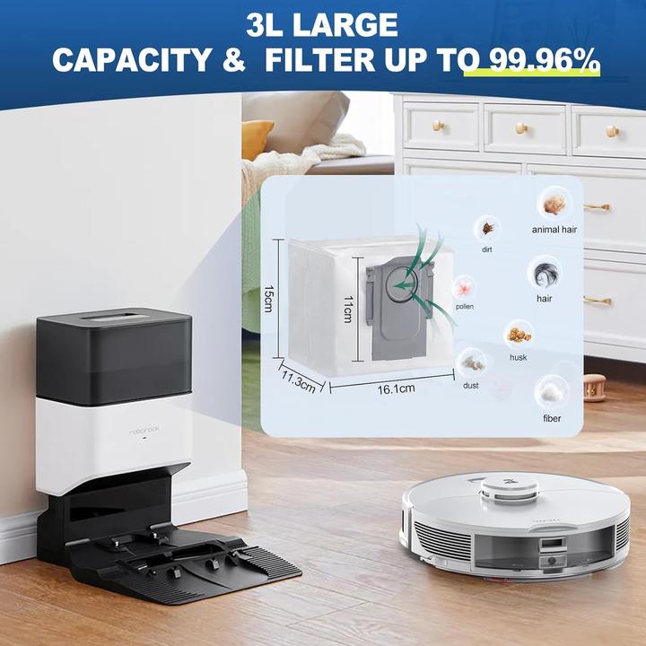 Actual product image NexHarb 19-teiliges Zubehör-Set für Roborock S7 Saugroboter