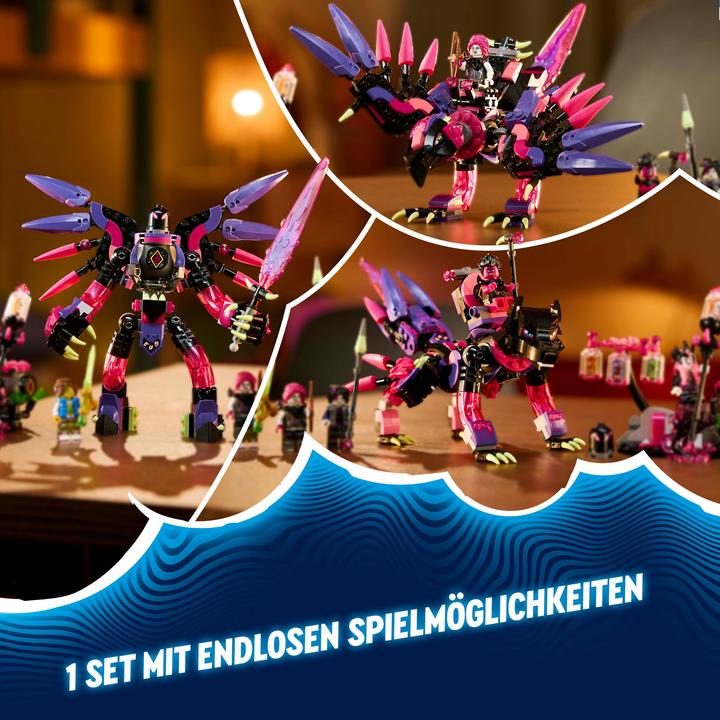 Produktbild LEGO Die Albtraumkreaturen der Nimmerhexe (71483, LEGO Dreamzzz)