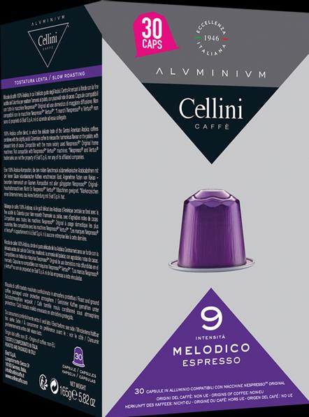 Image du produit Cellini ESPRESSO MELODICO Capsules de café 50,0 g (30 x Port.)