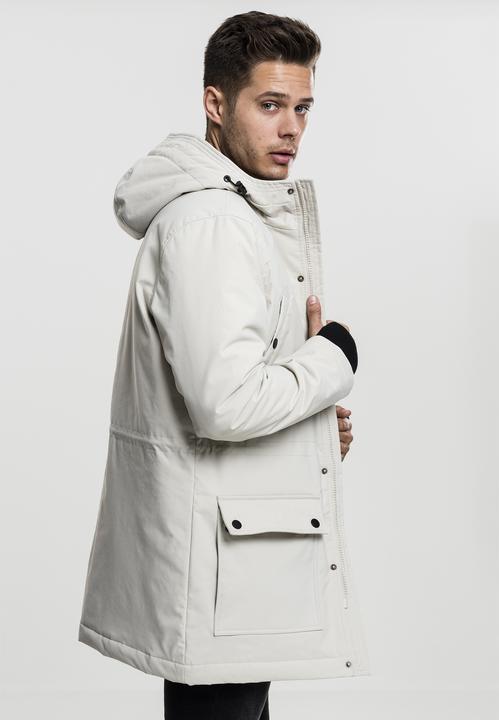 Immagine prodotto Urban Classics Parka pesante con cappuccio e foro per il pollice (S)