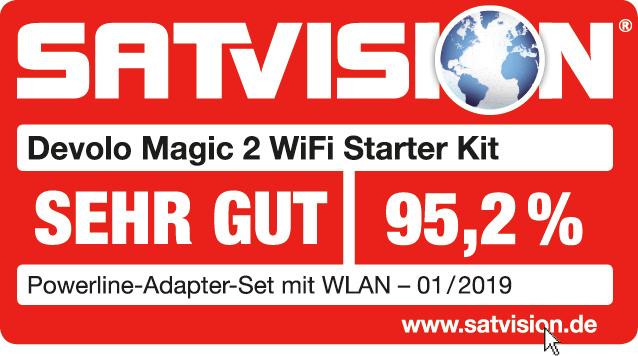 Image du produit Devolo Kit de démarrage Magic 2 WiFi next (2400 Mbit/s)