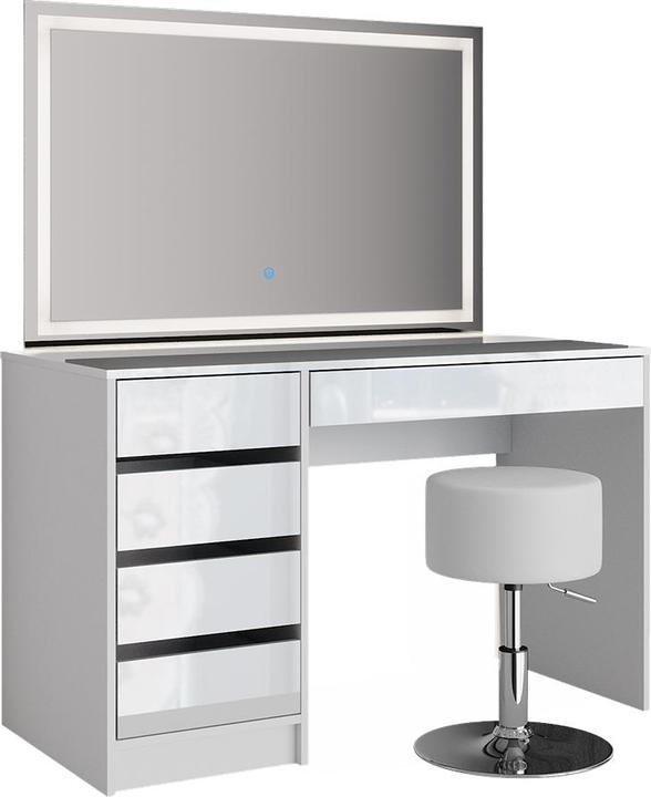 Produktbild Vicco Sherry mit Hocker und Beleuchtung (120 x 55 x 75 cm)