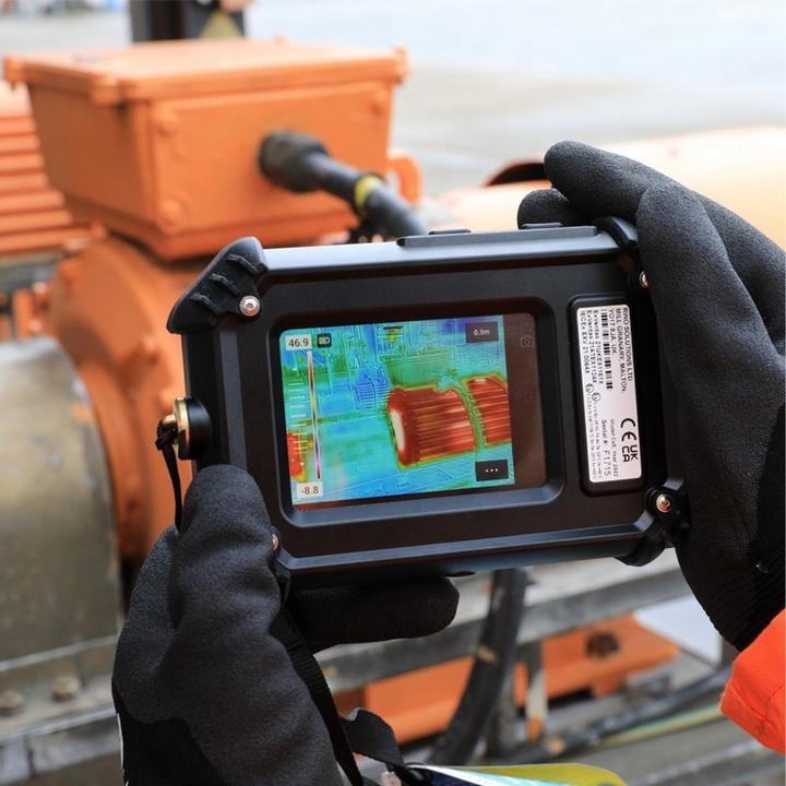 Actual product image Flir Cx5 thermal imaging camera -20 to +400 °C 8.7 Hz MSX®, Integrated LED-Lam