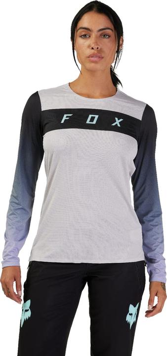 Actual product image Fox Jersey 23 W Flexair Ls Race Wht S (S)