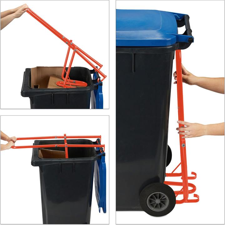 Actual product image Relaxdays Waste compactor