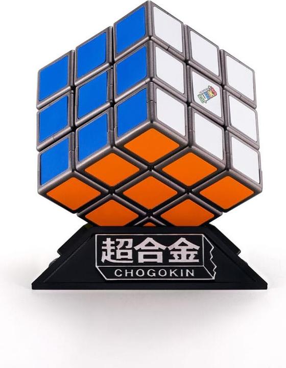 Actual product image Bandai Rubik's Cube Soul of Chogokin diecast action figure Rubik's Cube Robo 15 cm