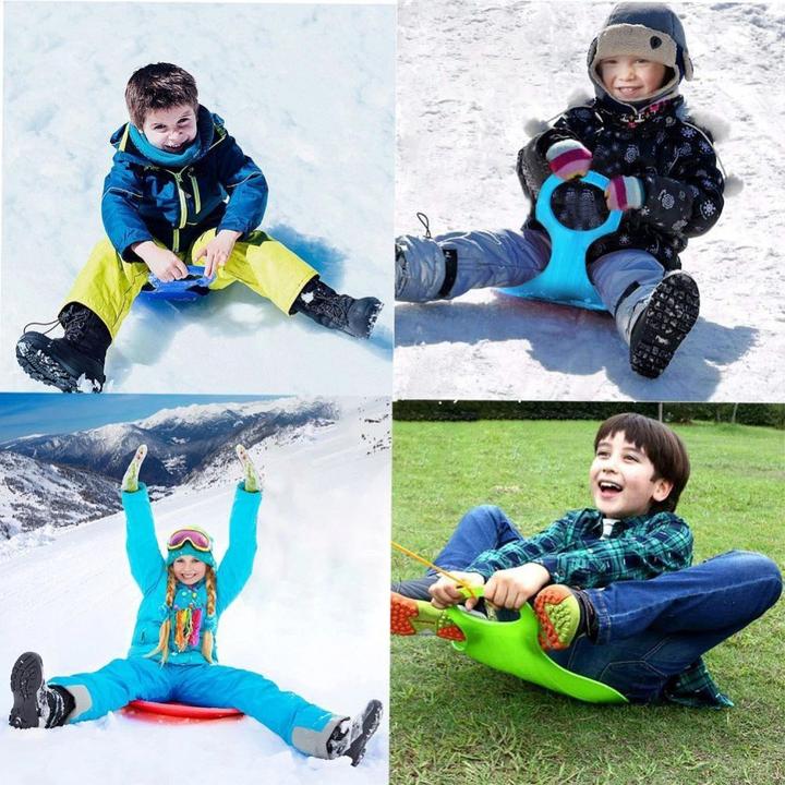 Actual product image Jamara Consumer electronics OEM Slide for snow "Apple shape" RC-K-1218 green