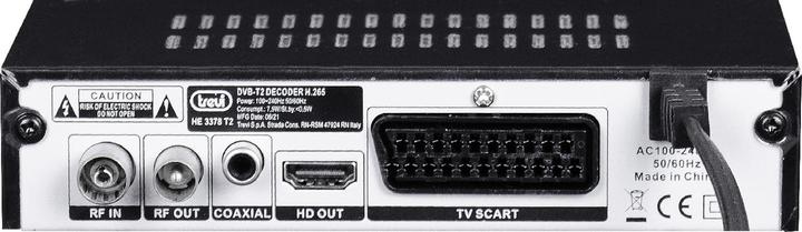 Produktbild Trevi HE 3378 T2 Terrestrisch HD Schwarz (DVB-T2)