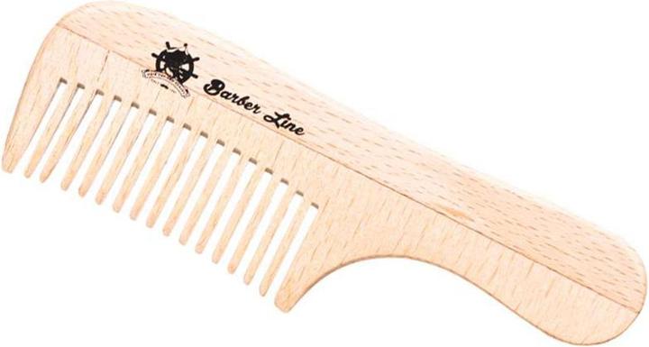 Caso Wood Comb Handle 10cm Beard - Mustache