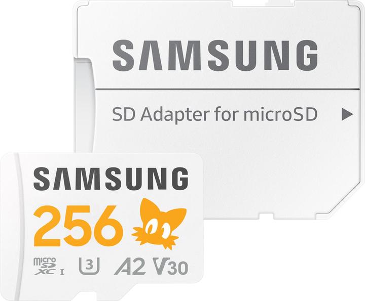 Actual product image Samsung MB-MD256S (256 GB, microSDXC, U3, UHS-I)