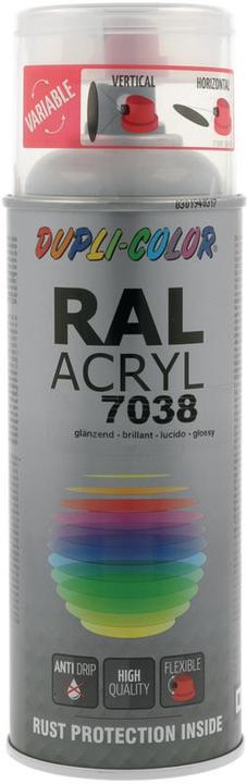 Immagine prodotto Dupli-Color Vernice acrilica lucida RAL 7038 grigio agata (Grigio agata, 0.40 l)