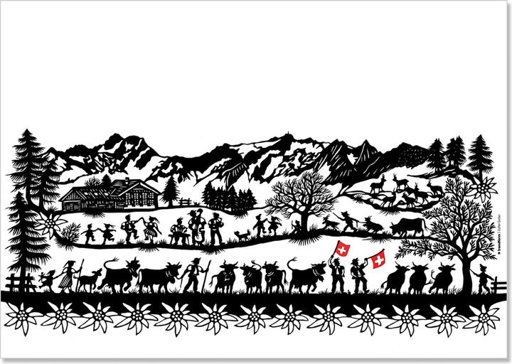 Actual product image Trendform Swiss Tradition 1 (48 x, 30 x 1 cm)