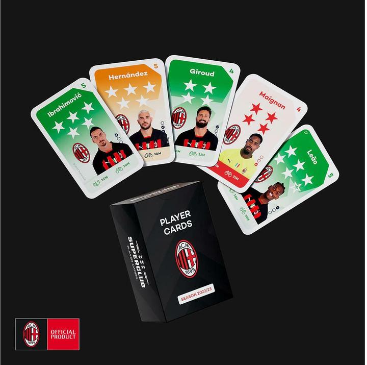 Produktbild Superclub AC Milan - Player Cards (Englisch)