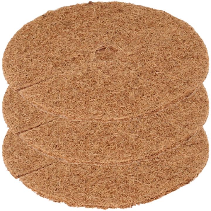 Produktbild ProGarden Frostschutz-Kokosmatten für Topfpflanzen, rund, Ø 25 cm, 9er-Set