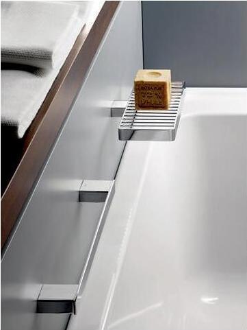 Actual product image Emco LOFT paper holder with lid chrome