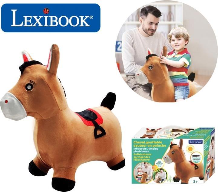 Immagine prodotto Lexibook Cavallo gonfiabile di peluche (BGP050)