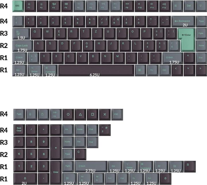Image du produit Keychron ISO-CH (136 Keys)