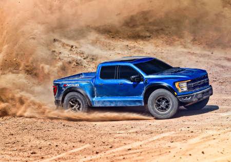 Immagine prodotto Traxxas FORD RAPTOR-R 4X4 VXL BLU 1/10 PRO-SCALE RTR BRUSHLESS, O. BATTERIA/CARICABATTERIA (RTR pronto all'uso)