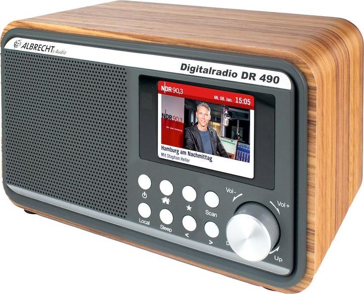 Produktbild Albrecht DR 490 (DAB+, UKW, Internetradio, WLAN)