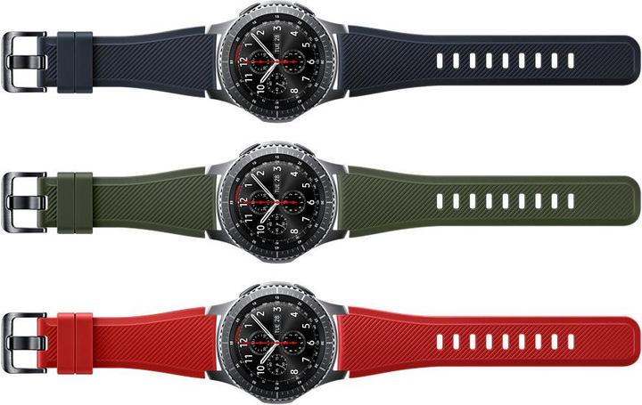 Produktbild Samsung Et-Ysu76 (22 mm, Silikon, Gear S3 Frontier, Gear S3 Classic)