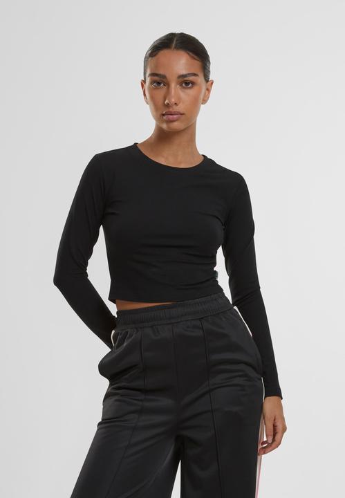 Actual product image Urban Classics Ladies Organic Cropped Longsleeve (4XL)