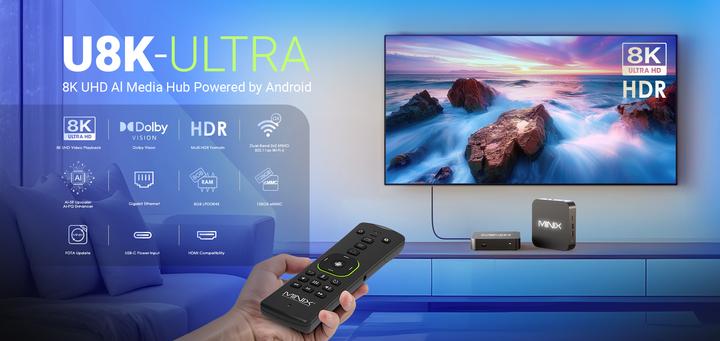 Actual product image Minix U8K-Ultra (128 GB, Android 11)