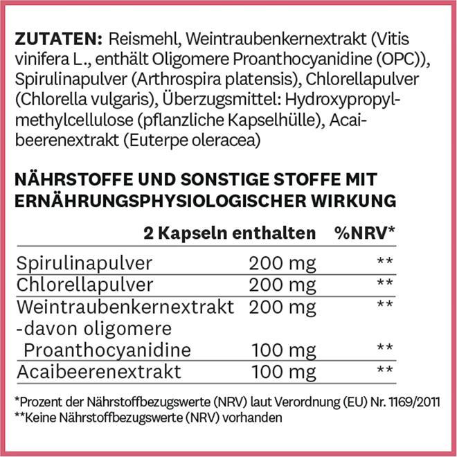 Immagine prodotto Women's Health Alghe marine PLUS Spirulina & Clorella