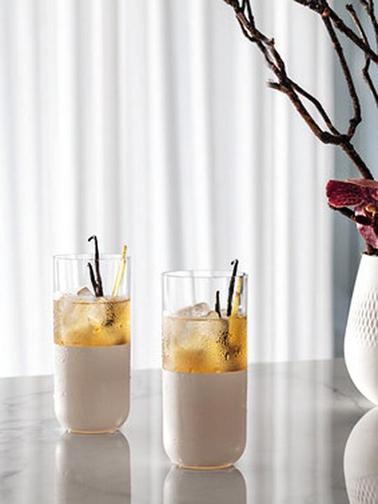 Actual product image Villeroy & Boch Long drink glass, set of 4 Manufacture Rock blanc (0.30 l, 4 x)