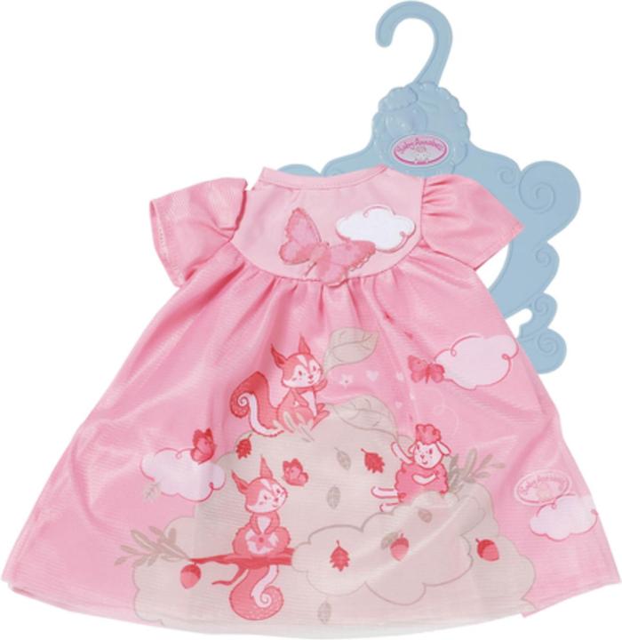 Actual product image Baby Annabell Zapf 709603 dress pink squirrel 43cm