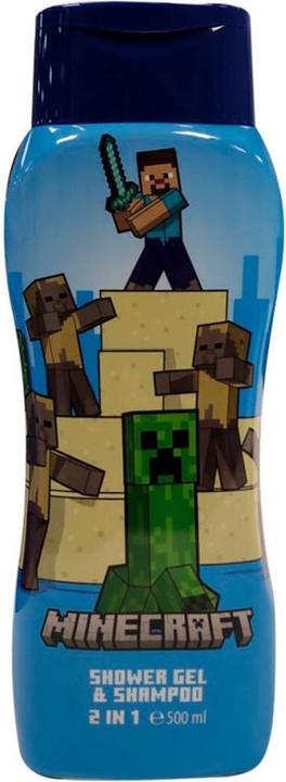 Minecraft 2-In-1 Gel Shampoo 500ml (500 ml, Flüssiges Shampoo)