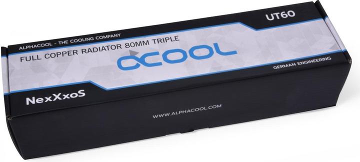 Immagine prodotto Alphacool NexXxoS HPE-60 Radiatore triplo X-Flow 80mm completamente in rame (80 mm)