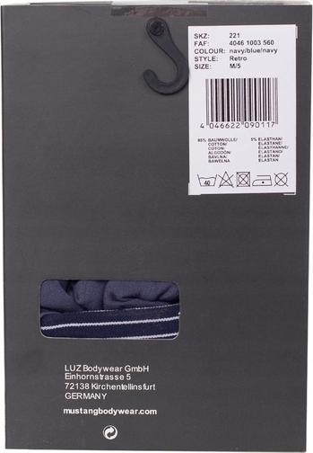 Actual product image Mustang Casual Stretch Boxer Shorts (XXL, pack of 3)