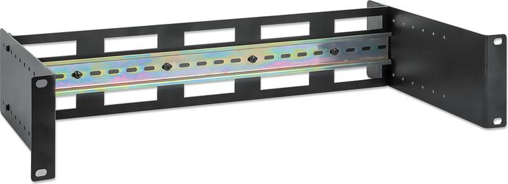 Produktbild Intellinet Tiefenverstellbarer 19"DIN-Hutschienenträger 2HE